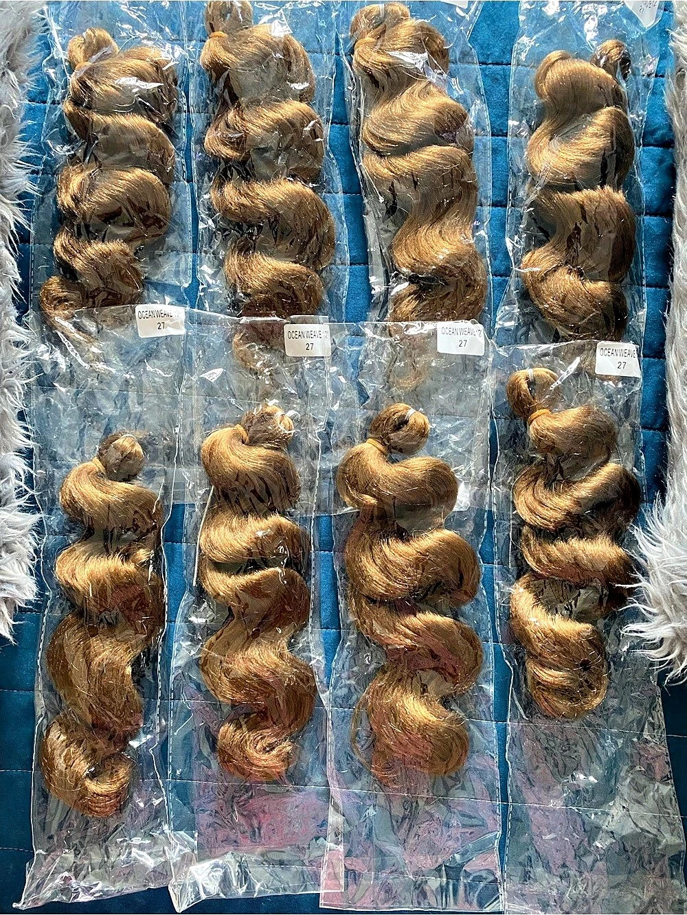 Brown Hair Extensions Set NWT 8 packs